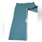 Chico's Trapunto Wide Leg Cropped Pants in Cool Water Blue Sz 0P (4P) NEW Photo 9