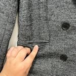 J. McLaughlin ‎ Warrington Blazer Jacket 0 NWT $348 Gray Wool Houndstooth Jacquard Photo 1