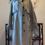 Joie  Alwena Trench Coat in Khaki Size XL NWT Photo 2