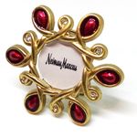 Jay Strongwater Miniature Picture Frame Pin Brooch Gold Photo 1