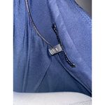 White House | Black Market WHBM Navy Blue Zip Trim Jacket Size 00 Photo 3