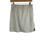 D&Co Gray Heather Skirt XS Cotton Blend Stretch Pockets Photo 1