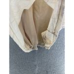 Ash  & Ember Sleeveless Shift Dress Cream Size Large 100% Cotton Blush Pink Photo 5