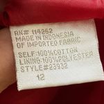 Spiegel Vintage Classic Red Floral Sleeveless Fit Flare Dress Size 12 Photo 11