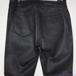 Ann Taylor NEW coated wax super skinny curvy fit black jeans, women size CURVY 4 Photo 5