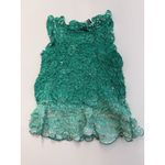 Chaudry KC Sports Green 100% Silk Tank Top Women's Small NWT Photo 1