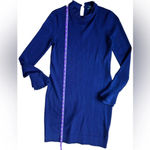 Club Monaco Fidelma Sweater Dress XS Purple Photo 9