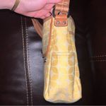 Fossil  Yellow Patterned Cross Body Purse Photo 6