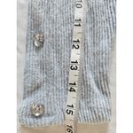 New York Laundry Sweater Sz XL Ribbed Button Sleeve High Low Loose Fit New Photo 8