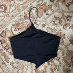 Princess Polly Belinda Black Cropped One Shoulder Tank Top 4 Photo 5