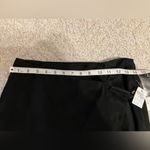 Finity Studio Wrap Front Skirt Black New Womens size 6 secretary classic mobwife Photo 8
