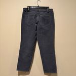 Talbots  Pants Womens 14 Gray Simply Flattering 5 Pocket Corduroy Tapered Ankle Photo 2