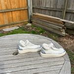 Voile Blanche Luna Leather Fur Trim Sneaker Bootie Boots Size 40 / Size 8.5 Gray Photo 1