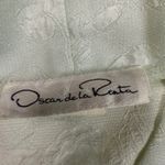 Oscar de la Renta Women's Light Blue Jacquard Floral Kimono Robe Belted Photo 4