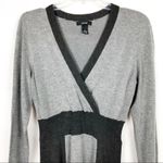 Alfani Colorblock Gray Pullover Fit & Flare Sweater Dress Size XS Photo 3