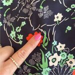 Lady Hagen Skort Size 14 Short Blue Floral Pockets Golf Tennis Photo 6