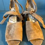 Sam Edelman  Women's Odele Brown Suede Block Heel Sandals size 8.5M Photo 1