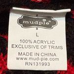 Mud Pie  Red Black Windowpane Everly Bow Tunic Ruby Large (12/14) NWT Photo 7