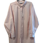 Joan Rivers  Light Pink Casual Button-Down Shirt Photo 0