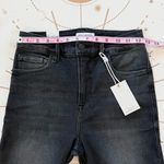 Good American  Good Bermuda Raw Hem Cutoff Denim Shorts Size 2/26 Photo 3