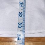 Fraiche By J Womens Surplice 3/4 Sleeve Tie Front‎ Mini Dress White Medium NWT Photo 11