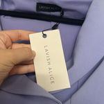 Lavish Lice NWT ASOS Lavish Alice Bardot Double Breasted Tuxedo Jacket Lavender Lilac Sz 2 Photo 4