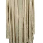 LA Made Cream Open Front Cardigan Size Small New Photo 0