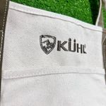 Kuhl Canvas Tote Bag MURDOCH'S Large 17" X 13". Olive Drab & Cream Shoulder Bag Photo 2