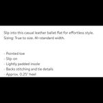 Frye Regina Leather Ballet Flat Photo 1