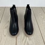 DV Dolce Vita Women's Rielle Chelsea Lug Sole Booties 7M Black Exotic $70 Size 7 Photo 2