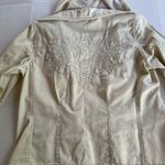 Clique Embroidered Cream Jacket Med Photo 9