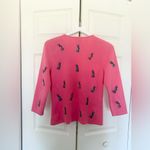 Vintage Alexandra Bartlett Petite Coral Pink Embroidered Sweater Dresses Large P Size undefined Photo 6