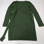 LPA  Sean Wrap Dress in Green Medium Photo 11