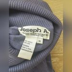 Joseph A . Vintage Wool Blend Turtleneck Cowl Neck Purple Sweater Size M Photo 3