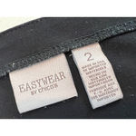 Chico's  Easywear Abstract Tunic Top 2 Large Shirt‎ Blouse Asymmetrical Slinky Photo 1