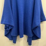Lilly Pulitzer Cornflower Blue Cashmere Wrap Shawl Cardigan XL Preppy Cozycore Photo 7