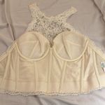 Only Hearts  halter lace top with bra 36D pretty bow snaps at neck Photo 4