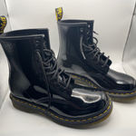 Dr. Martens NWOB 1460 Patent Leather Black Ankle Boots Women's Size 7 UK 5 Photo 0