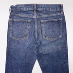 Gap Cheeky Straight High Rise Jeans Button Fly Dark Wash 27 Petite Photo 6