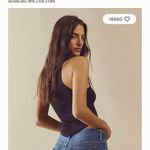 Free People Loving Good Vibrations Cutoff Jean Shorts️ Photo 4