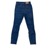 Madewell  Curvy High Rise Skinny Jean‎ Lucille Dark Wash Sz 26 Petite Short Denim Photo 3