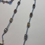 Women’s Signed Adore Jules Jewelry Set / Lot Beaded Necklace / Eyeglass Holder Photo 8