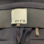 Ecru  Black Pull On Pencil Skirt Woman's‎ Small Business Career Stretch Scuba Photo 6