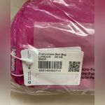 Lululemon NWT  Everywhere Belt Bag Sonic Pink Color Photo 5