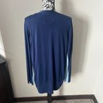 Akris Punto  Sweater Wool Blue Navy Striped Designer Size 14 2 Piece Excellent Photo 7