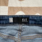 Kut From The Kloth  Mom Jeans High Rise Button Fly Cropped Denim Jeans‎ Sz 4 Photo 9