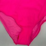 Solid & Striped Swimsuit SZ Large Cameron Cutout One Piece NWT Crinkle Rib Pink Photo 13