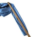 Vineyard Vines  Sweater knit‎ Top Blue Women Size M Embroidered Scroll  Preppy Photo 11