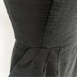 Lilly Pulitzer LILLY‎ PULITZER Black Textured Knit Strapless Short Dress Knee Length Stretch Photo 4