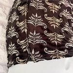 Frances Valentine Black Velvet Gold & Silver Filigree Embroidered Pants, Size 6 Photo 2